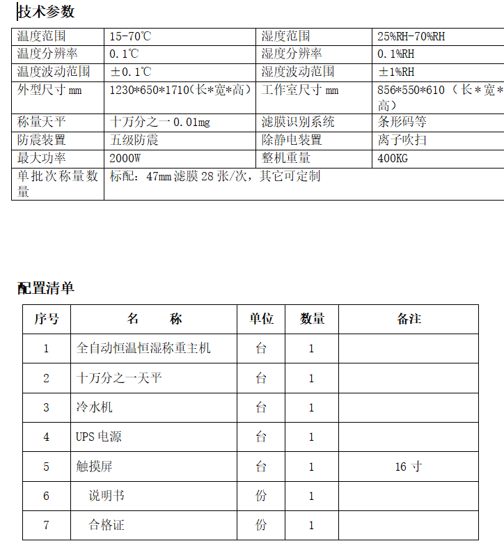 LB-510全自動恒溫恒濕稱重系統(tǒng)